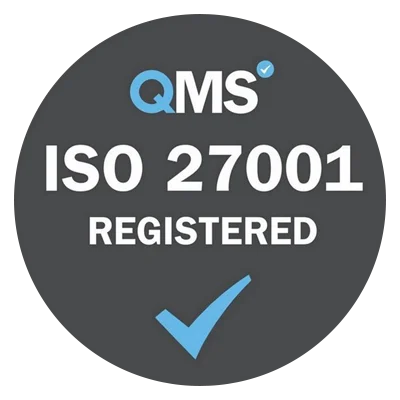 QMS ISO 27001 Certified
