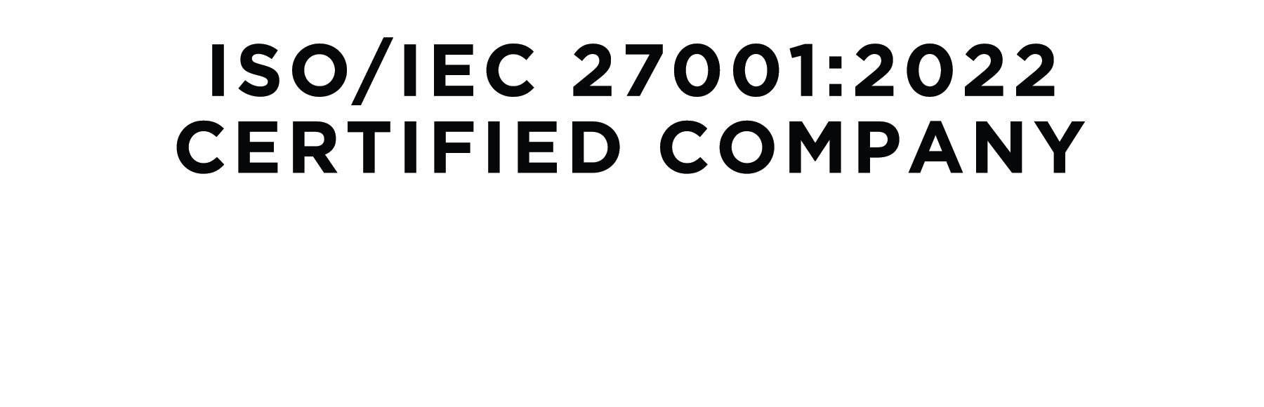 PRI Programs Accredited ISO IEC 27001 2022 white